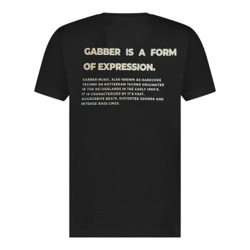 Gabba Clique T-shirt expression | black