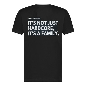 Gabba Clique T-shirt Family | black