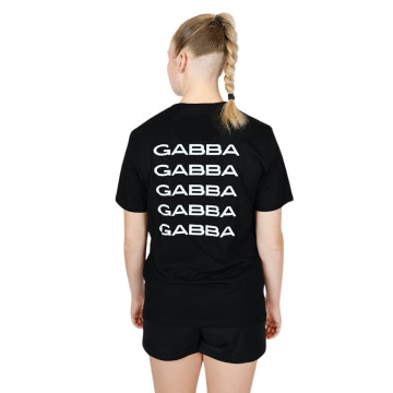 Gabba Clique T-shirt Gabba | zwart