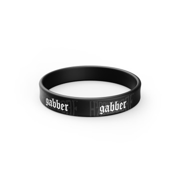 100% Hardcore bracelet gabber | black