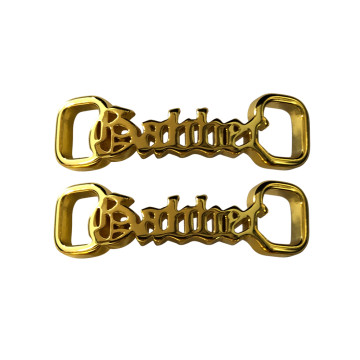 100% Hardcore Shoe Lacelocks Gabber Gold [Set of 2]