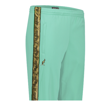 Australian bermuda with gold piping 3.0 | gossamer green