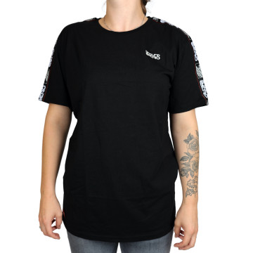 Ground Zero basic t-shirt with shoulder pads | black