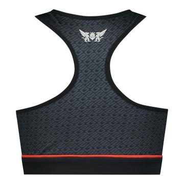 Ground Zero padded sporttop | zwart