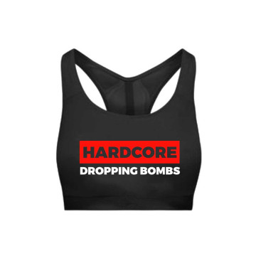 Hard-Wear Ladies Sporttop Dropping Bombs | black