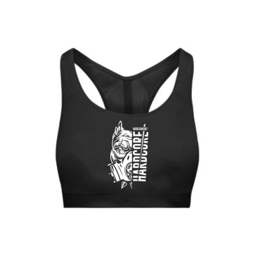 Hard-Wear Ladies Sporttop Hardcore Worldwide! | black