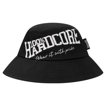 100% Hardcore buckethat Tilted | black