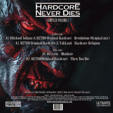 Hardcore Never Dies – Sampler Volume 1 vinyl