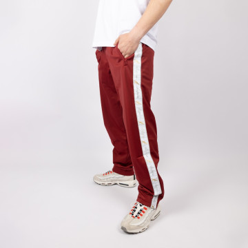 Australian pants with 2 zippers and white piping 2.0 | bordeaux red