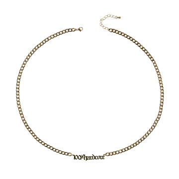  100% Hardcore necklace 100% Hardcore 65 CM | Gold 