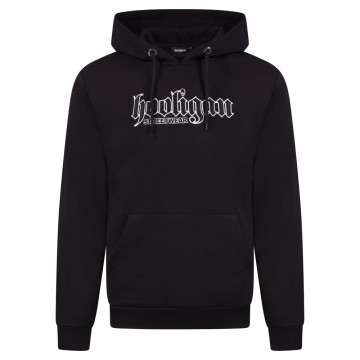 Hooligan hoodie Applique | black 