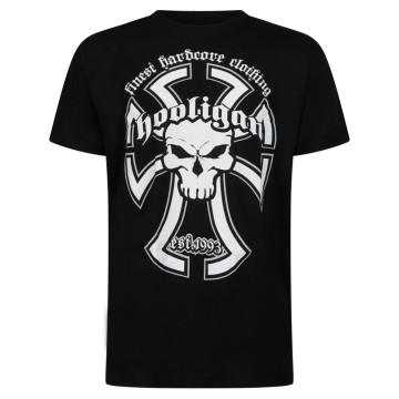 Hooligan T-shirt Templar | black
