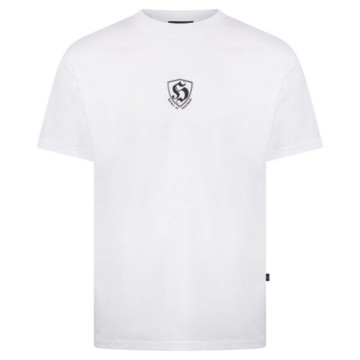 Hooligan t-shirt We Don't Care | white