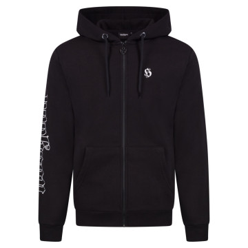 Hooligan zip hoodie We Don't Care | black