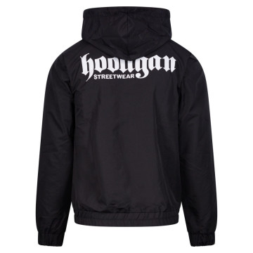 Hooligan windbreaker Essential | black - white