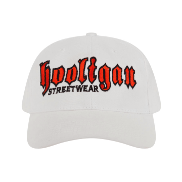 Hooligan Cap Logo | white