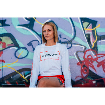 Faniac Longsleeve Lightning | White