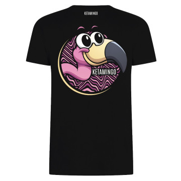 Hard-Wear T-shirt Ketamingo | zwart