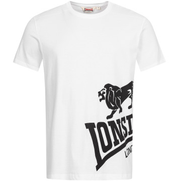 Lonsdale T-shirt Logo Print On Side | white