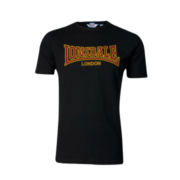 Lonsdale T-shirt Thermo Flock Print | black