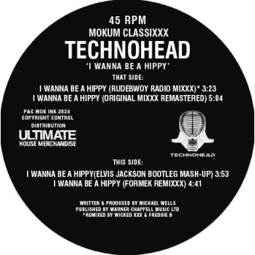Mokum Classixxx Technohead - I wanna be a hippy vinyl