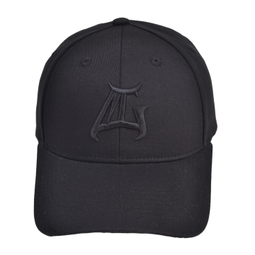 Multigroove cap embroidered logo | black