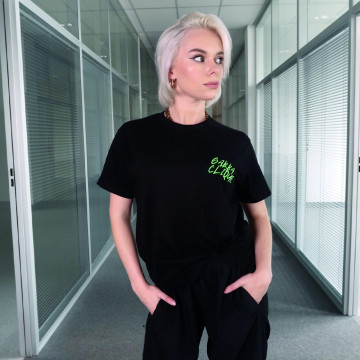 Gabba Clique T-shirt Bass groen
