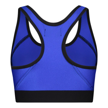 Australian women's glossy sports top | ita blue
