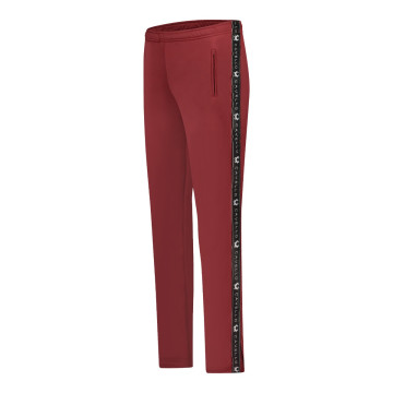 Cavello Trousers with black piping |Bordeaux
