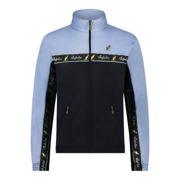 Australian duo jacket black breasted 2.0 | Black - Light Denim