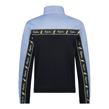 Australian duo jacket black breasted 2.0 | Black - Light Denim