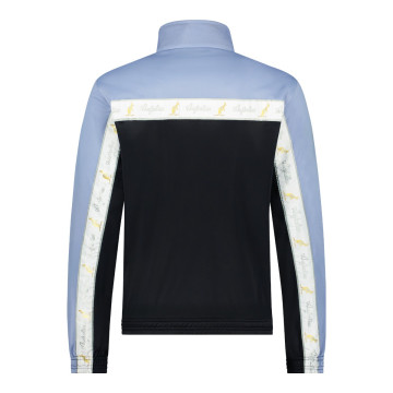 Australian duo jacket white breasted 2.0 | Black - Light Denim