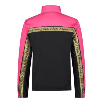 Australian duo jacket gold breasted 3.0 | black - pink