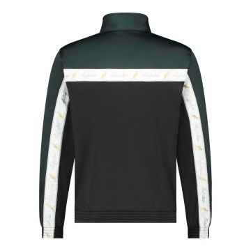 Australian duo jacket white breasted 2.0 | black - woods green 