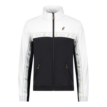 Australian duo jacket white breasted 2.0 | black - white