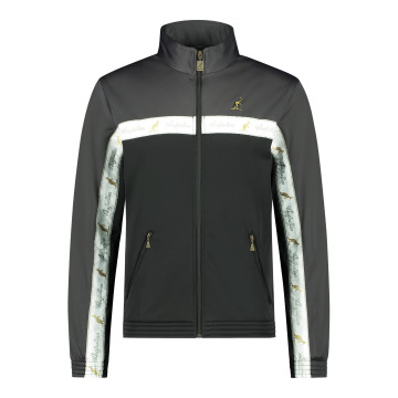 Australian duo jacket white breasted 2.0 | black - anthracite