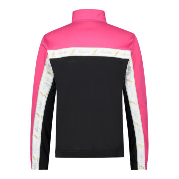 Australian duo jacket white breasted 3.0 | black - pink