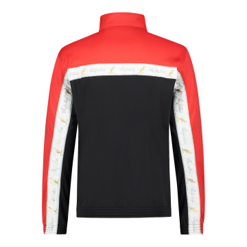 Australian duo jacket white breasted 2.0 | black - red