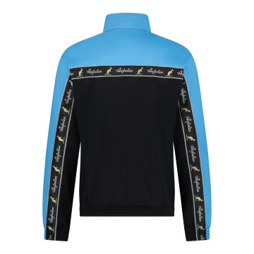 Australian duo jacket black breasted 3.0 | black - smurf blue