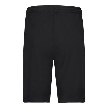 Australian bermuda with two zippers and gold piping 2.0 | black