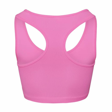 Ouwe stijl sport top fluor roze 
