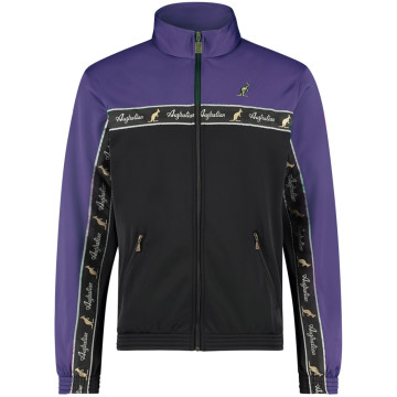 Australian duo jacket black breasted 2.0 | black - periwinkle