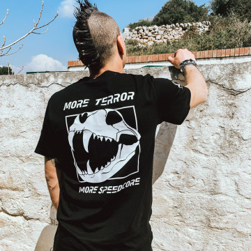 Speedcore Italia T-shirt SCIM-03 | zwart