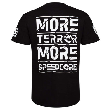 Speedcore Italia T-shirt more Terror more Speedcore! | black