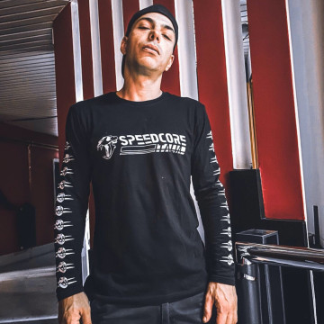 Speedcore Italia longsleeve Skull collection | black