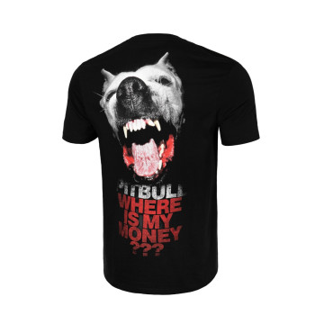 Pit Bull Where Is My Money T-Shirt | Black