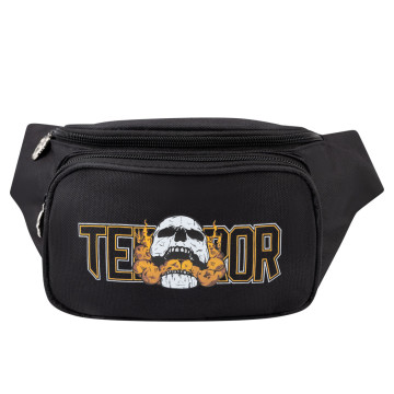 100% Hardcore terror skull hipbag | black