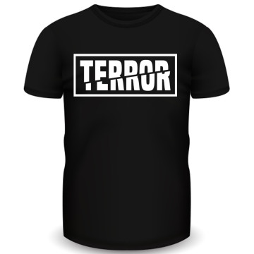 Terror T-shirt 3X | zwart 