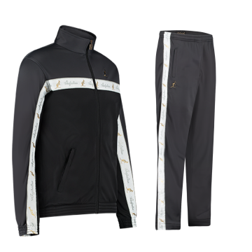 Australian tracksuit white piping 3.0 | black - anthracite
