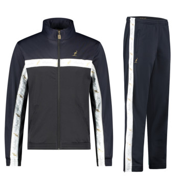 Australian tracksuit white piping 3.0 | black - navy